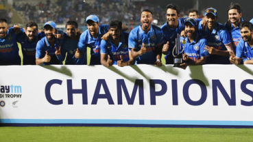 New Zealand collapses to 79 all out as India wins ODI series